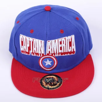 Snapback Kapaklar Erkekler Kadınlar Beyzbol Şapkası Marvel Avengers Amerika Ayarlanabilir Kemik Casquette Snapback Şapka Kaptan
