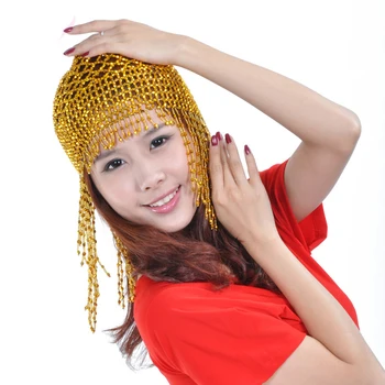 Göbek Dansı Başlık Şapkalar Cap Şapka Süslü Elbise Kostüm