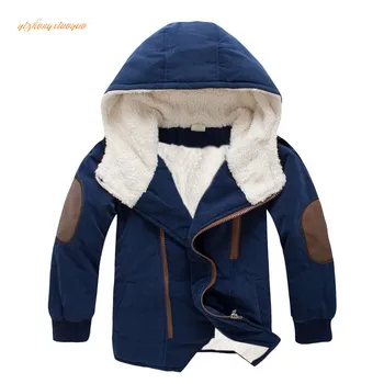 4 2017 Bebek Erkek Pamuk Kış Moda Ceket, dış Giyim,Koreli Çocuklar Pamuk-yastıklı Ceket,Bebek Çocuklar Kış Sıcak Ceket-10Y