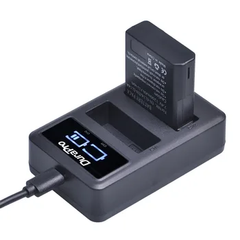 2pc EN-EL14 EL14 EN-EL14A Şarj Edilebilir Li-ion Pil + Nikon ENEL14 f300 d5200 d5100 d3100 d3200 işlevlerini kontrol edebilirsiniz için USB Şarj Cihazı Çift LED