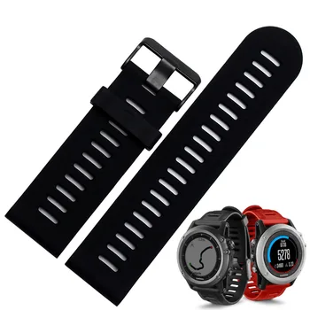 26 mm Garmin Fenix3 İK GPS | D2 Tactix Spor kordonlu saat Yedek lastik askıları su geçirmez araçlarla kordonlu saat