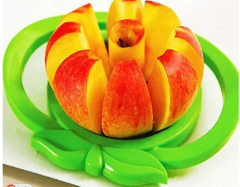 ETYA 1 ADET Mutfak Apple Corer Dilimleyici Kesici Armut Meyve Bölücü Aracı Konfor Mutfak Elma Soyucu renk rastgele Kolu