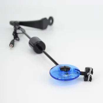 Sazan Balık Isırması Alarmı ve LED Balıkçılık Swinger Sazan Balık Alarm Seti Mavi Renk Aydınlatmalı