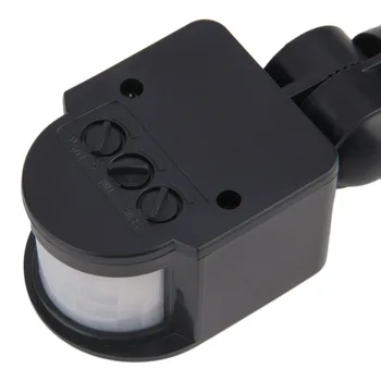 ACEHE Hareket Sensörü Anahtarı AC 220V PIR Duvar Işık Lambası İçin Sensör Dedektör Anahtarı dönme Hareketi 140 Derece Kızılötesi LED