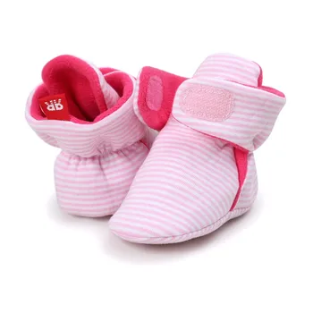 Yeni Doğan Bebek Unisex Çocuk Kış Ayakkabı Bebek Bebek Süper Sıcak Tutan Beşik Klasik Taban Erkek Kız Bot Prewalker