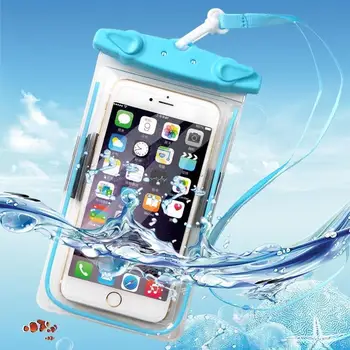 5.1 XSKEMP Evrensel-6.0 inç Cep Telefonu Cebi su Geçirmez Spor Yüzme Durumda Yumuşak Çanta Sualtı Spor Çantası Kayış Kapağı Pack