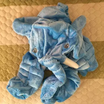 Cm fil derisi peluş oyuncak hayvan kapak cilt kapak kapak yıkanabilir peluş bebek yatıştırmak uyku yastık çocuk Yastık Midye dolması