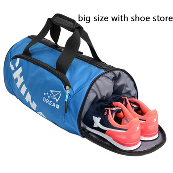 Açık Ayakkabı Kadınlar İçin Spor Spor Çantası Su Geçirmez Çanta Erkek Çanta Bayan Spor Çanta Omuz Çantası Seyahat Bavul Messenger