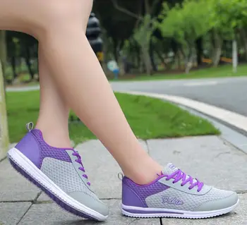 Kadın Spor Ayakkabı marka Kadın Koşu ayakkabıları Hafif Nefes spor ayakkabı Sonbahar Yaz ayakkabı Ücretsiz ST177 Trainners çalıştırın