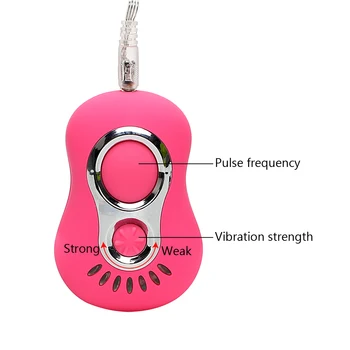 İKOKY Göğüs Pompası Masaj Meme Klitoris Uyarıcı için Meme Enayi Seks Oyuncakları Titreşimli Vibratör 7 Hız Fetiş