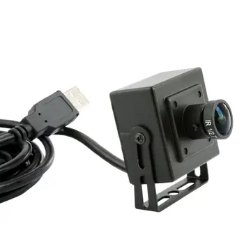 WDR balıkgözü geniş görüş açısı 5 MP kamerası full hd 1080p h.264 mikrofon kapıların dışına UVC usb kamera mini Android Linux Windows, Mac