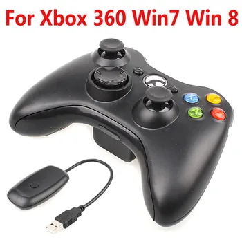 Resmi Microsoft Win7 Windows 7 İçin PC Kablosuz oyun İçin XBOX İçin kablosuz oyun kumandası Kumanda 360 Kablosuz Oyun Denetleyicisi XBOX