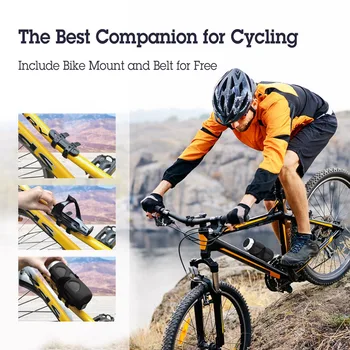 Bisiklet Mount & SD Kart Yuvası ile Taşınabilir Avantree Bluetooth Bisiklet Hoparlör, 10W Güçlü Gelişmiş Bas ve Kablosuz NFC Eşleştirme