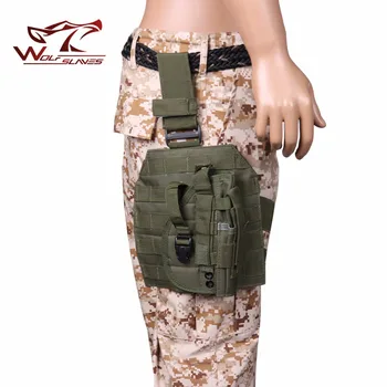 Dergi ile Molle Ayarlanabilir Taktik Kılıfından Puttee Bacak Bacak PB 075 Tabanca Kılıfı Tabanca Kılıfı Pocket