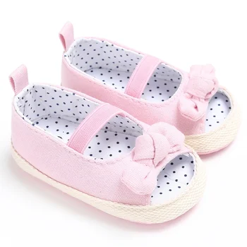 Bebek Tırtıklı Bebek Sandalet Kızlar Düz Renk Sevimli Ayakkabıları Çocuklar Kız Kelebek Bebek Sandalet Yeni