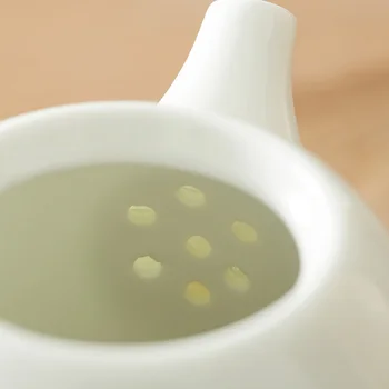 Porselen Çaydanlık Çin Kung-Fu Çay Seramik Çaydanlık ve İki Bardak seti