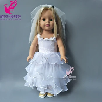 Bebek Zapf Bebek Doğmuş bebek kar prensesi anna elbise ve elbise uygun 18 inç bebek elbise setleri çocuk kız Noel hediye seti