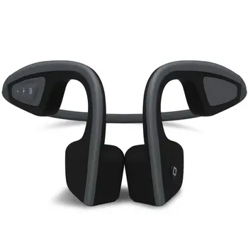 Kemik İletimi Bluetooth Kulaklık - Açık Sweatproof Gürültü Kulakları Spor HD Stereo Kablosuz Kulaklık Dinleme Sürüş Duyuyor