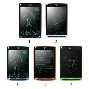 Çizim masası Tablet Pad Yazma 8.5 inç Taşınabilir Renkli LCD Ekran Elektronik Dijital Manyetik ile el Yazısı Not Defteri