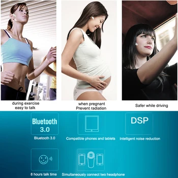 Hilton S8plus Resmi Test için Samsung Orijinal HM1350 İş Bluetooth Kulaklık Bluetooth 3.0 Gürültü Azaltma İşlevi