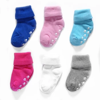 Anti-Pamuk Nefes alabilen Çocuk slip 1-3 Yıl çocuklar İçin m15 Bebek Bebek Kız Çocuklar Şeker Renk Rahat Çoraplar-