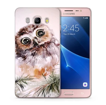 Samsung Galaxy A3 A5 2016 2017 Başbakanı J1 J2 J3 J5 77 S 8/plus 8 SEVİYELERİNE Silikon Sevimli Köpek Baykuş Hayvan Desen C112 kılıfı Not