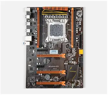 Yeni varış HUANAN LGA2011 X79 deluxe anakart 8 GB(4*) Xeon E5 752 V2 RAM 32 test DDR3 1066 MHz CPU ile soğutucu RECC tüm set
