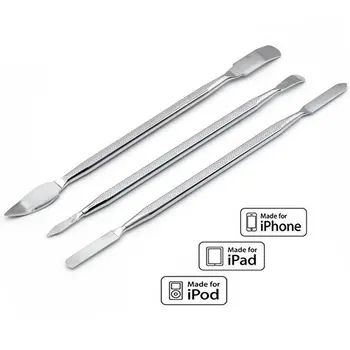 Güçlü/iPhone, iPad, iPod Laptop Kiti Cep Telefonu Tamir Aracı Açma El Aleti Setleri Meraklı için Set Çift kafa Metal Spudger ayarlayın