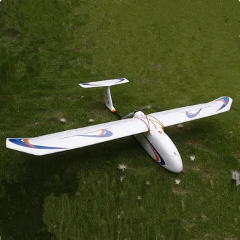 Skywalker uçak 1900 mm karbon fiber kuyruk sürüm Planör beyaz EPO GERÇEK Uçak RC Uçak Kiti