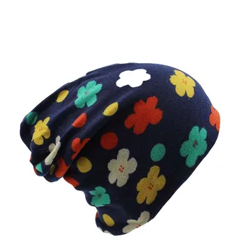 Kız Beanie Skullies Hip Hop Çiçek Bayan Bonnet Satılık miaoxi Örgü Kadın Yıldız Şapka Eşarp Kış Sıcak Moda Kapaklar