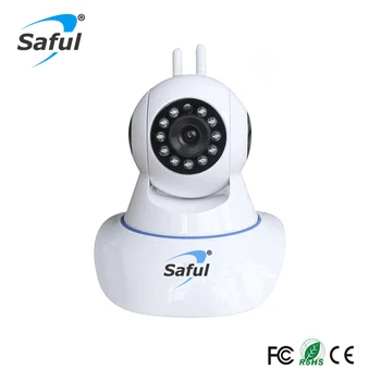 Saful HD 720P IP Kamera Kablosuz Wifi Gece Görüş güvenlik kamerası P2P Ağ CCTV Ses Kapalı Bebek Monitörü Kayıt