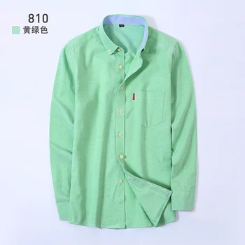 Gömlek Gömlek Aşağı Rahat Callar Tasarımcısı Mor Yeşil Beyaz Düğme Yaz Oxford PAULJONES Uzun 81x Slim Fit Katı Erkek Kol