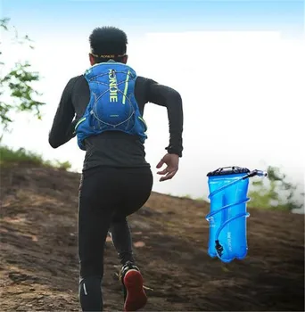 Yelek Maraton Koşu Yürüyüş Bisiklet Sırt çantası AONİJİE Erkekler Kadınlar 10L Açık Çanta İsteğe bağlı Şişe Su Çanta Sırt çantası