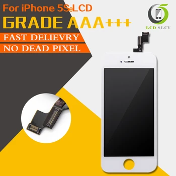 IPhone 5SE LCD Dokunmatik Ekran dijital dönüştürücü Derleme İçin Ölü Piksel Söz Ücretsiz Kargo DHL yepyeni AAA Kalite Test