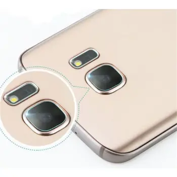 Samsung Galaxy S 8 S 8/Zerosky İçin 2 adet Kamera Lens+Flash Film Temperlenmiş Cam Ekran Koruyucu Artı Arka Kapak 3D Film