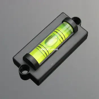 Montaj Delikleri su seviyesi aracı ile (50 Adet/Lot) HACCURY Mini kabarcık seviyesi ruh düzeyi Küçük ruh