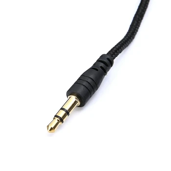 4 Kulaklık için yeni Varış 3.5 mm Stereo Ses Kulaklık Uzatma Kablosu 3m Ultra Uzun Bez Kordon Kablo MP3/