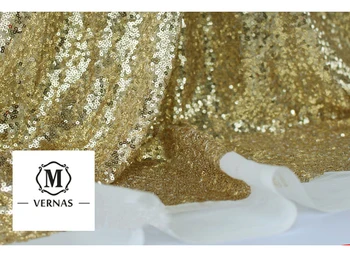 Parlak Embrodiery Dantel Payet Kumaş Altın Gümüş Hasır Yüksek Kaliteli Giysiler/M10418 Olayları Noel Dekorasyon İçin Kumaş Payet