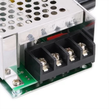 SCR Voltaj Regülatörü Elektrikli Demir Lambalar Mayitr için 4000W 220V AC İstikrarlı Motor Hız Sıcaklık kontrol Modülü Dimmer