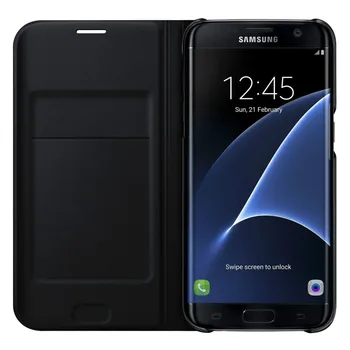 S7 edge için Ücretini S9Plus Dava Samsung için lüks Kart Yuvası Filp Kılıf A3 A5 A7 2017 J1 J5 77 Prime Note5 Kılıf Bu Funda