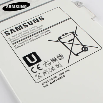 Samsung GALAXY Tab 4 T530 SM İçin %100 Orijinal Tablet Batarya EB-BT530FBC EB-BT530FBE-T531 SM-T533 SM-T535 T535 SM-T537 6800mAh