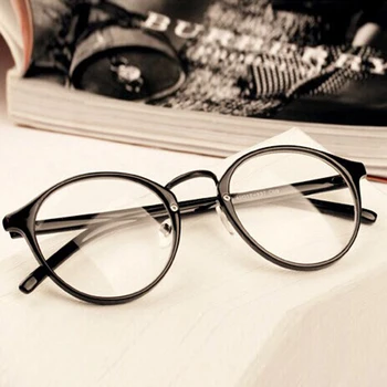 Erkek Kadın İnek şeffaf Lens Gözlük Unisex Retro Gözlük Gözlük Gözlük s72