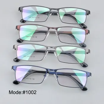 DOLİ BENİM erkek ve kadınlar için tam jant ve rahat giyen MX1002 optik metal çerçeve miyop gözlük gözlük gözlük
