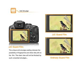 CANON EOS için JJC Kamera LCD Ekran Kapağı Koruma Filmi PET Ekran Koruyucu 77D 9000D