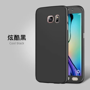 Samsung İçin lüks 360 Derece Koruma Cep Telefonu kılıfı galaxy A7 2016 a710F a710 A7100 kılıfı Bu freeTempered cam