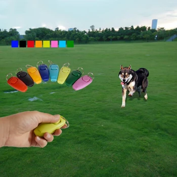 Anahtarlık Pet Ring Parça + Düdük Köpek Tren Düdüğü İle Eğitim Köpek Yüzük