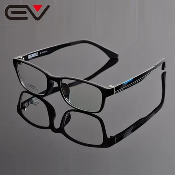 Gözlük Çerçevesi Kadın Erkek Bilgisayar Optik Gözlük EV878 Kadın Şeffaf şeffaf Lens Bayan Gözlük