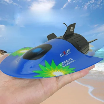 Noel Hediyesi İçin RC Tekne Mini Denizaltı Hız Radyo Kontrol Manta Turistik Denizaltı Gemi Elektronik Model Hobi Oyuncaklar