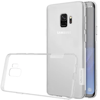 S9 Samsung Galaxy İçin TPU Durumda S9 S8 S7 Artı W2 Kenar Nillkin Doğa Serisi Yumuşak Arka Kapak sFor Perakende paketi ile Dava