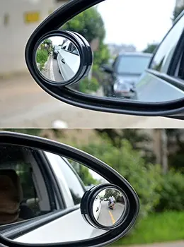 Daewoo Matiz Nexia Nubira Sensi Tosca Winstorm İçin araba şekillendirme Araç dikiz ayna geniş açı dışbükey yuvarlak kör nokta aynası
